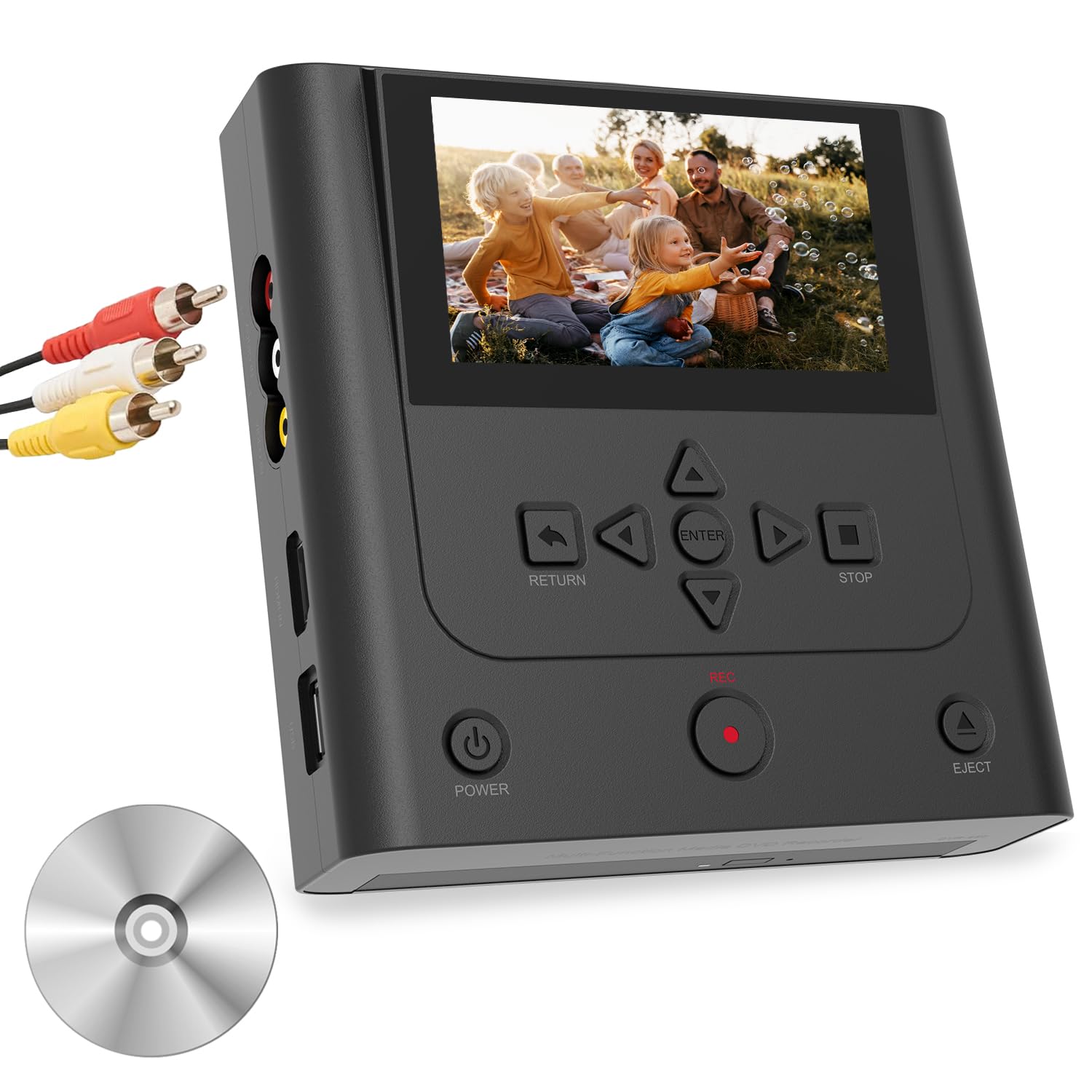 2025年新モデル Clariviews 小型多機能メディアDVDレコーダー Amazon | 2025年新モデル Clariviews 小型多機能メディアDVDレコーダー
